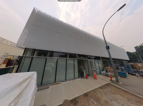 Building construction outside